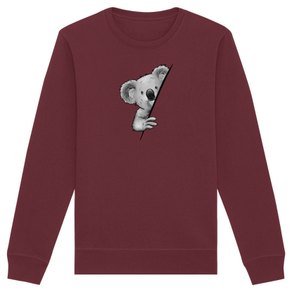 Koala Bär Illustration - Organic Basic Unisex Sweatshirt