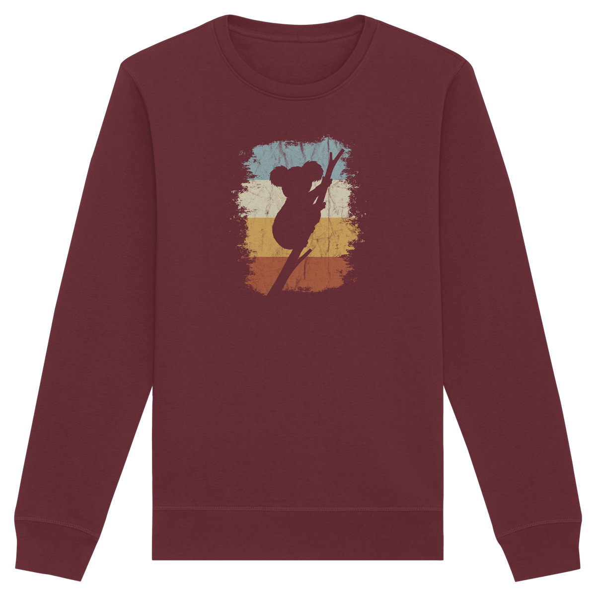 Retro kletternder Koala-Bär - Organic Basic Unisex Sweatshirt