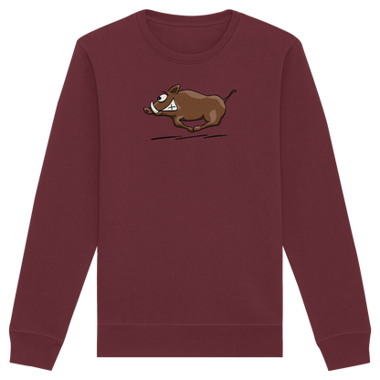 sauwildes Wildschwein | Wildsau  - Organic Basic Unisex Sweatshirt