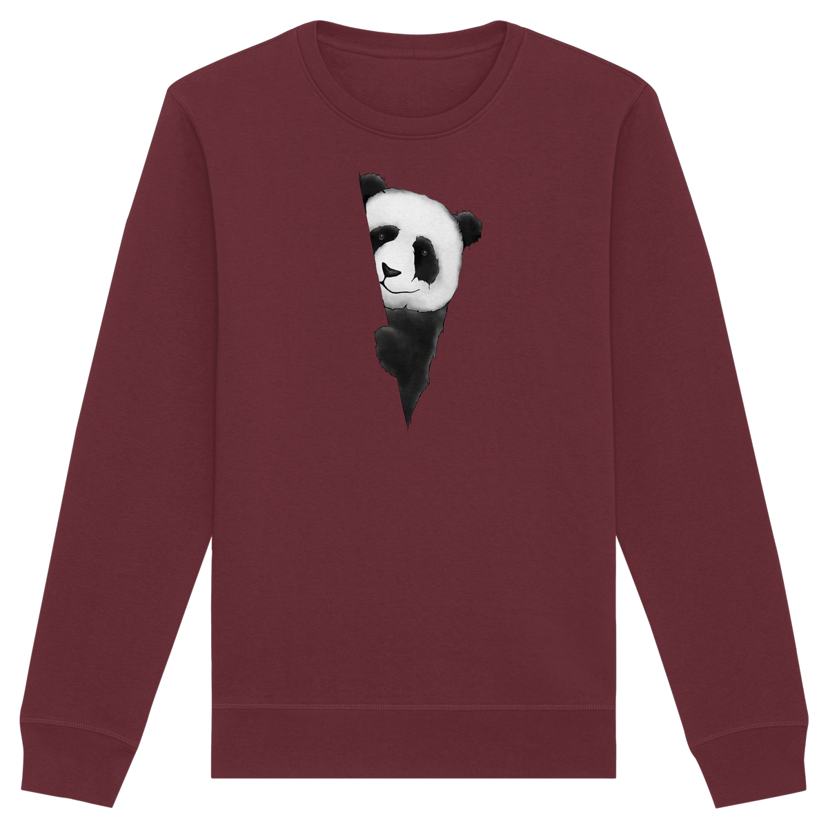 Panda Bär Illustration - Organic Basic Unisex Sweatshirt