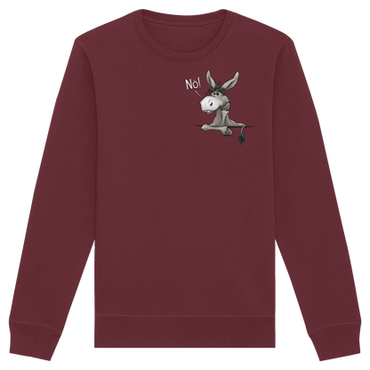 Nö! Störrischer Esel - Organic Basic Unisex Sweatshirt