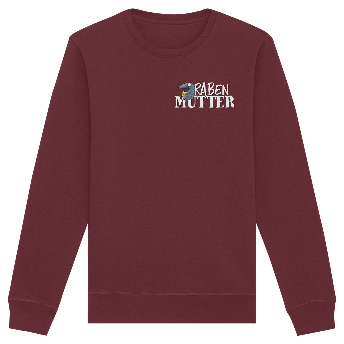 Rabenmutter Krähenmama - Organic Basic Unisex Sweatshirt