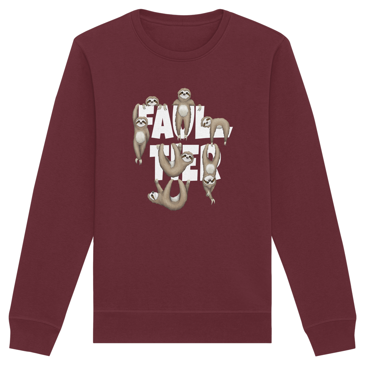 Viele gechillte Faultiere - Organic Basic Unisex Sweatshirt