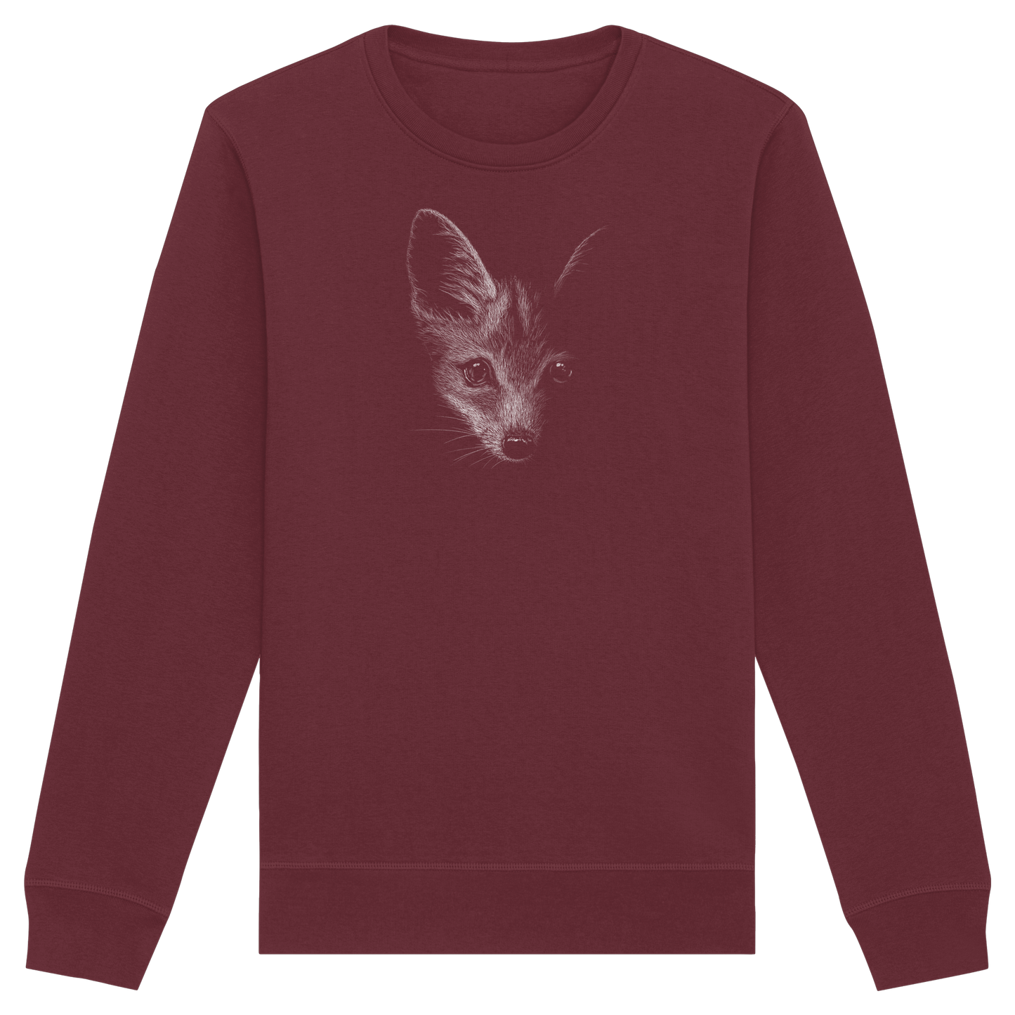 Fuchs Kritzelkunst Illustration - Organic Basic Unisex Sweatshirt