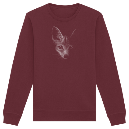 Fuchs Kritzelkunst Illustration - Organic Basic Unisex Sweatshirt