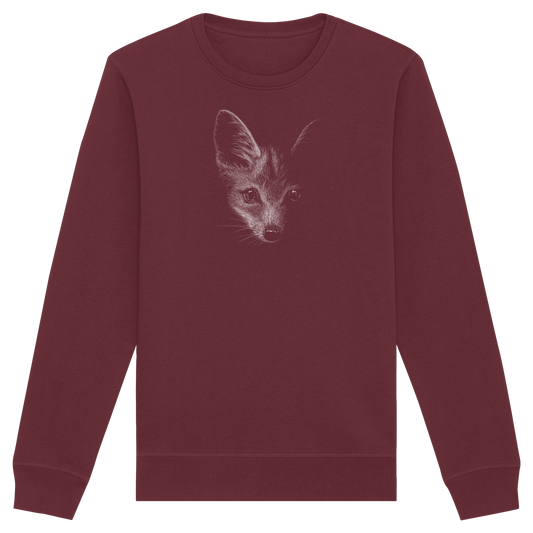 Fuchs Kritzelkunst Illustration - Organic Basic Unisex Sweatshirt