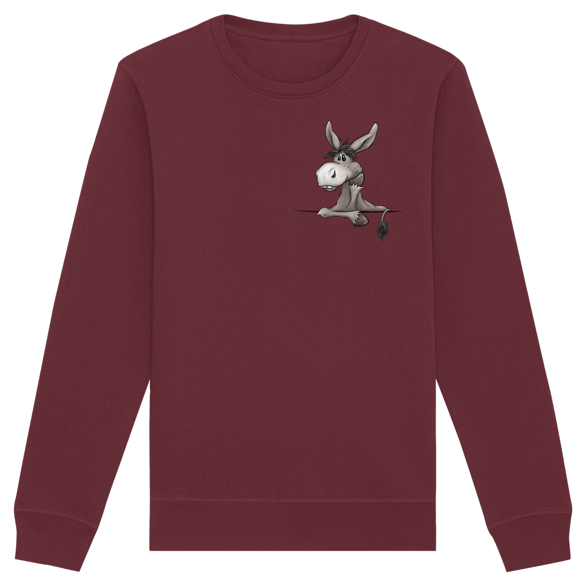 Lustiger lässiger Esel - Organic Basic Unisex Sweatshirt