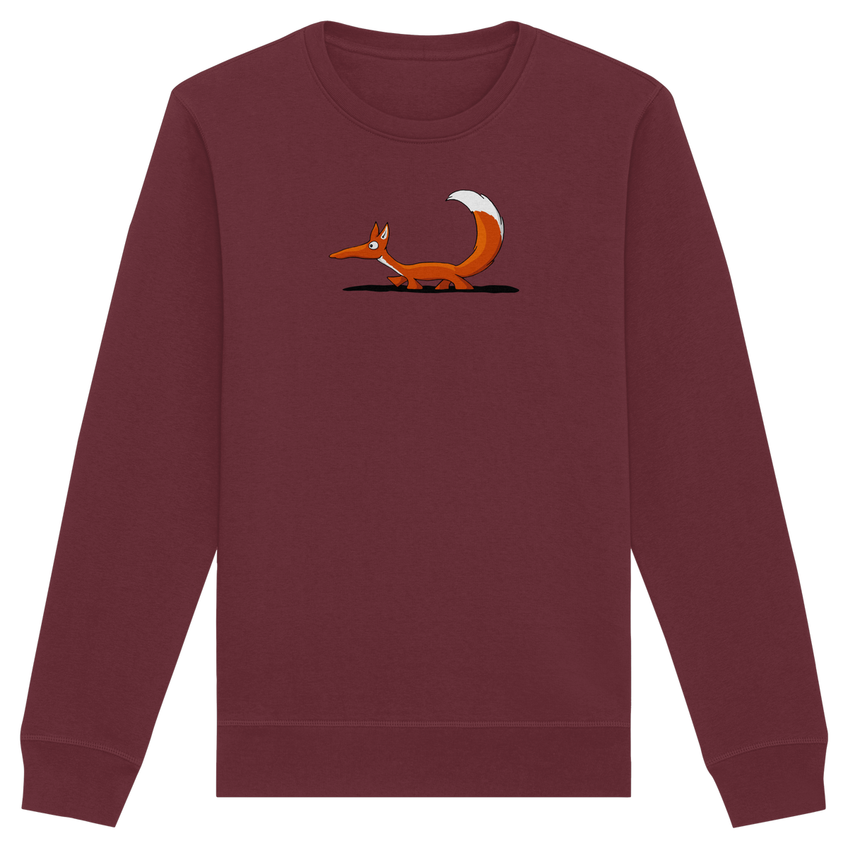Lässiger cooler Fuchs | Mr. Fox, der Schleicher - Organic Basic Unisex Sweatshirt