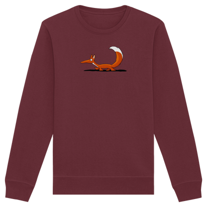 Lässiger cooler Fuchs | Mr. Fox, der Schleicher - Organic Basic Unisex Sweatshirt