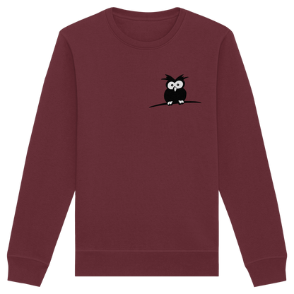 Kleine struppige Eule - Organic Basic Unisex Sweatshirt