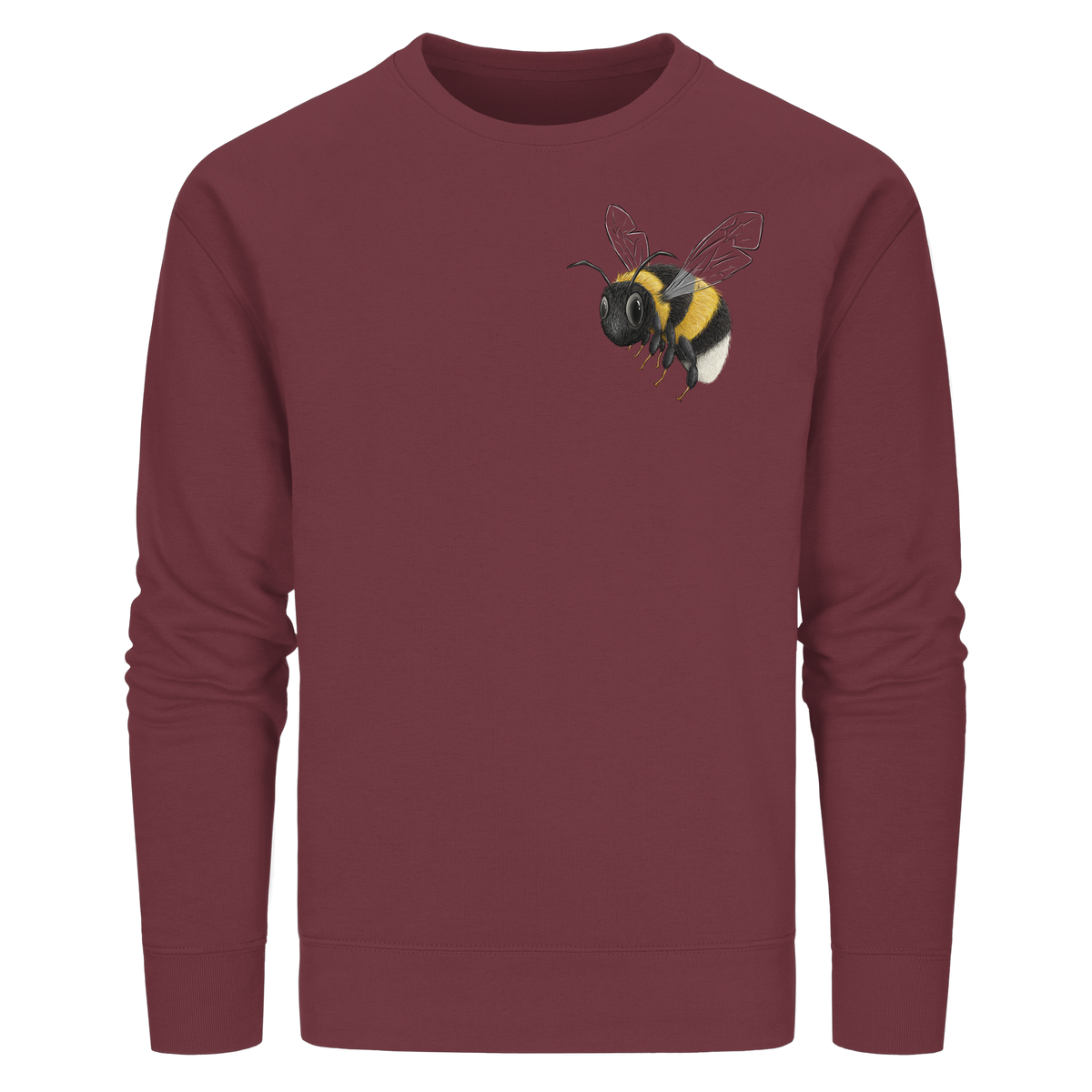 Kleine brummige Hummel - Organic Basic Unisex Sweatshirt
