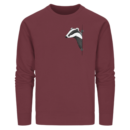Lässiger Dachs Meister Grimbart - Organic Basic Unisex Sweatshirt