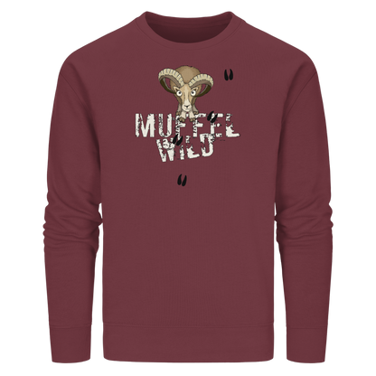Muffel Wild Mufflon - Organic Basic Unisex Sweatshirt