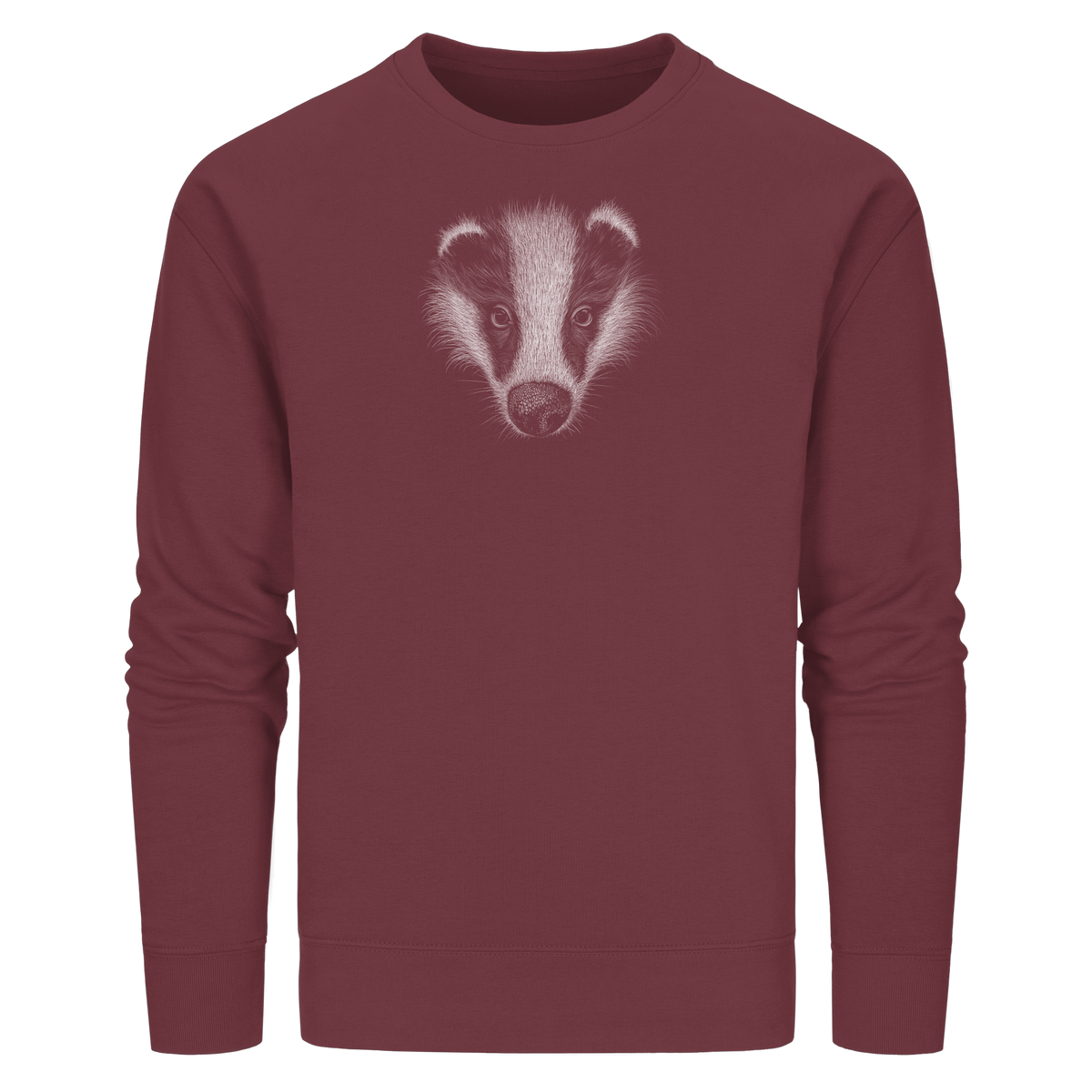 Kritzel-Kunst Dachs Illustration - Organic Basic Unisex Sweatshirt