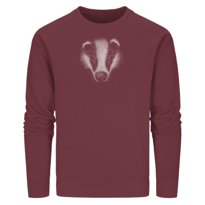 Kritzel-Kunst Dachs Illustration - Organic Basic Unisex Sweatshirt