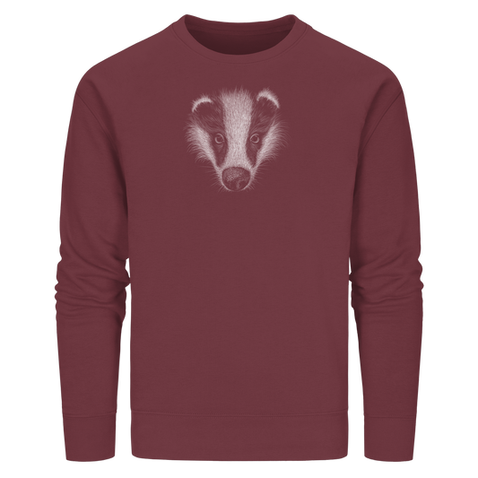 Kritzel-Kunst Dachs Illustration - Organic Basic Unisex Sweatshirt