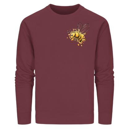Lässige kleine Honig-Biene - Organic Basic Unisex Sweatshirt