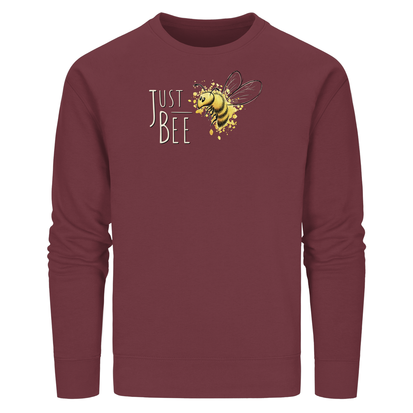 Just Bee, kleine Honig-Biene - Organic Basic Unisex Sweatshirt