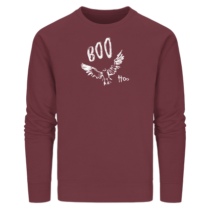Boo Hoo! Fliegende Eule  - Organic Basic Unisex Sweatshirt
