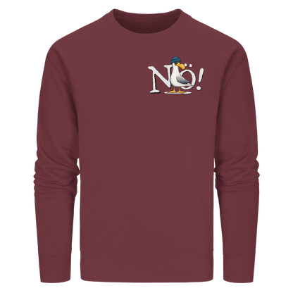 Nö Kein Bock Möwe - Organic Basic Unisex Sweatshirt