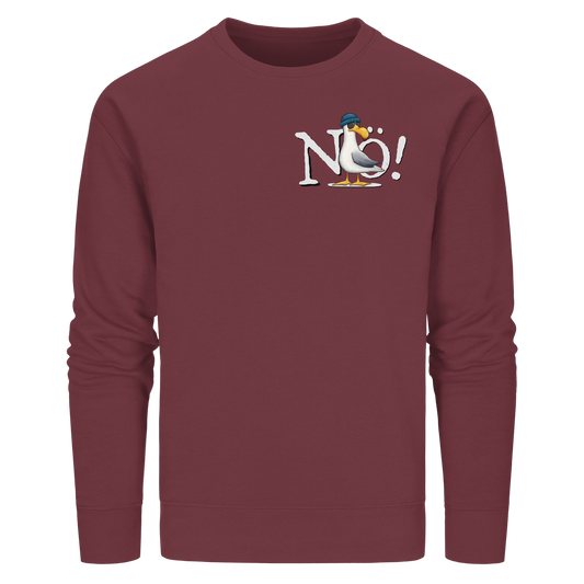 Nö Kein Bock Möwe - Organic Basic Unisex Sweatshirt