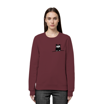 Kleine struppige Eule - Organic Basic Unisex Sweatshirt