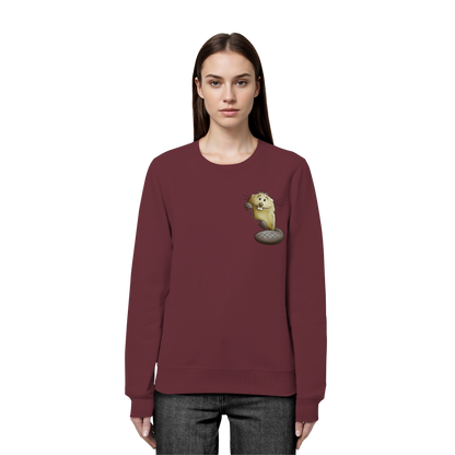 Lustiger frecher Biber - Organic Basic Unisex Sweatshirt