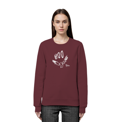 Boo Hoo! Fliegende Eule  - Organic Basic Unisex Sweatshirt