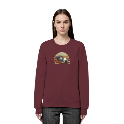 Lässiger Retro Sundown Tapir - Organic Basic Unisex Sweatshirt