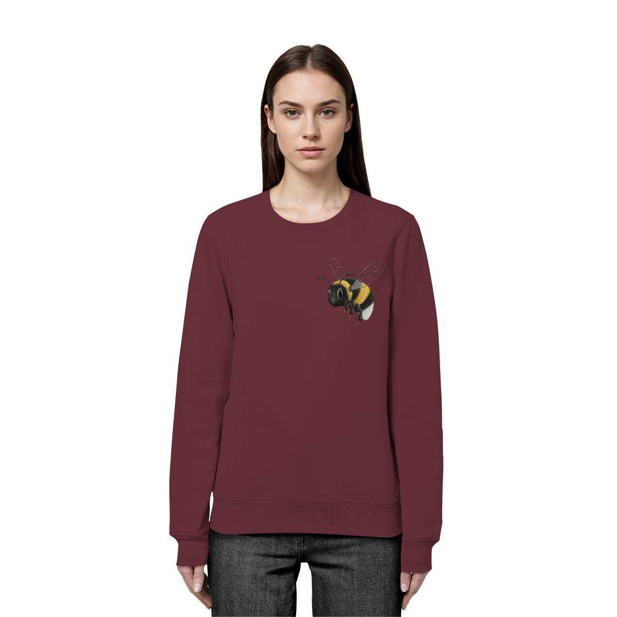 Kleine brummige Hummel - Organic Basic Unisex Sweatshirt