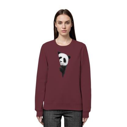 Panda Bär Illustration - Organic Basic Unisex Sweatshirt