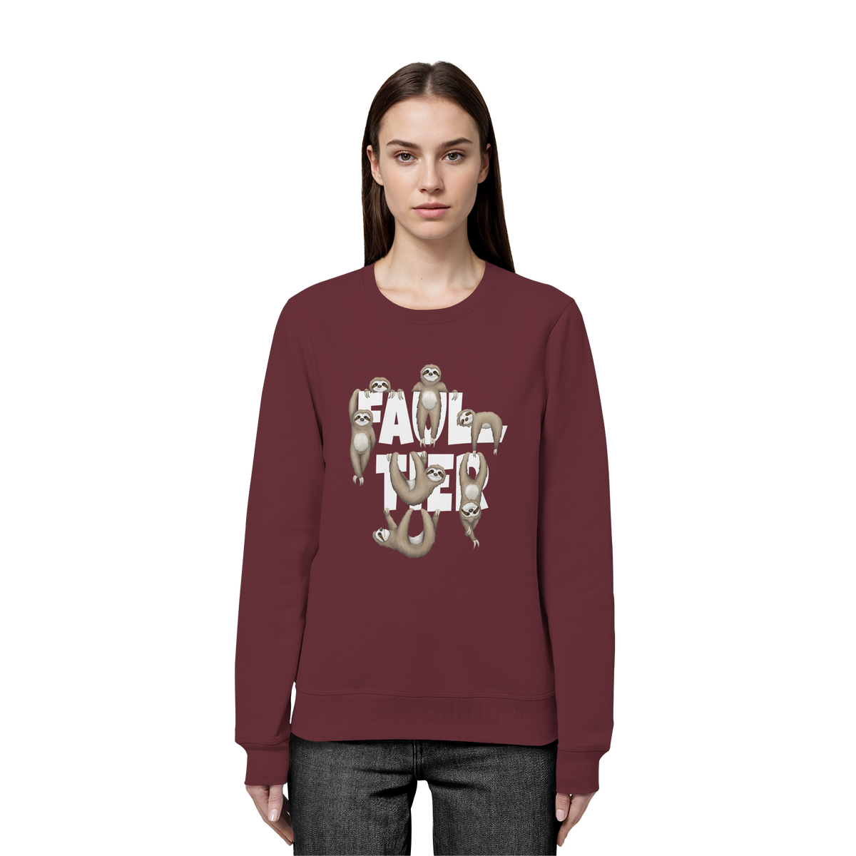 Viele gechillte Faultiere - Organic Basic Unisex Sweatshirt