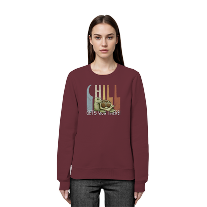 Gechillt gemütliche Schildkröte - Organic Basic Unisex Sweatshirt