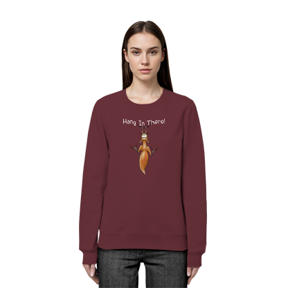 Hang In There | Lässiges Eichhörnchen - Organic Basic Unisex Sweatshirt