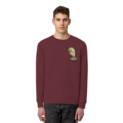 Lustiger frecher Biber - Organic Basic Unisex Sweatshirt