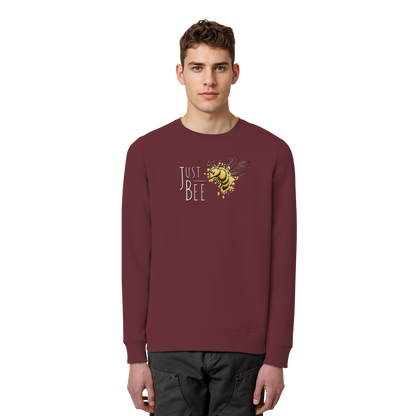 Just Bee, kleine Honig-Biene - Organic Basic Unisex Sweatshirt