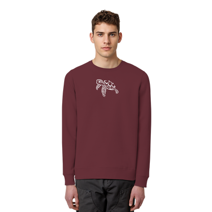 schwimmende Meeres-Schildkröte - Organic Basic Unisex Sweatshirt