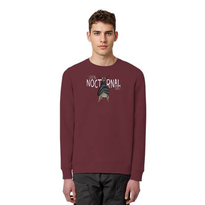 100% nachtaktive Fledermaus - Organic Basic Unisex Sweatshirt