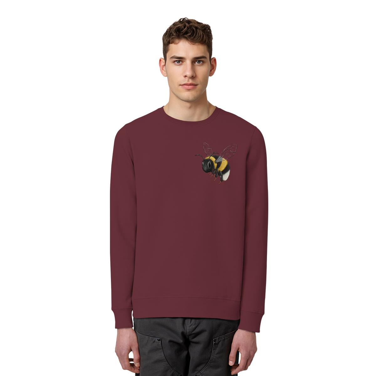 Kleine brummige Hummel - Organic Basic Unisex Sweatshirt