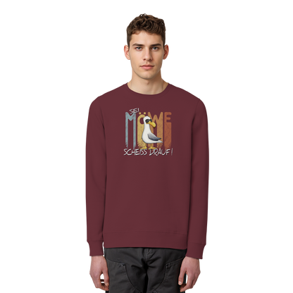 Sei Möwe Scheiß Drauf  - Organic Basic Unisex Sweatshirt