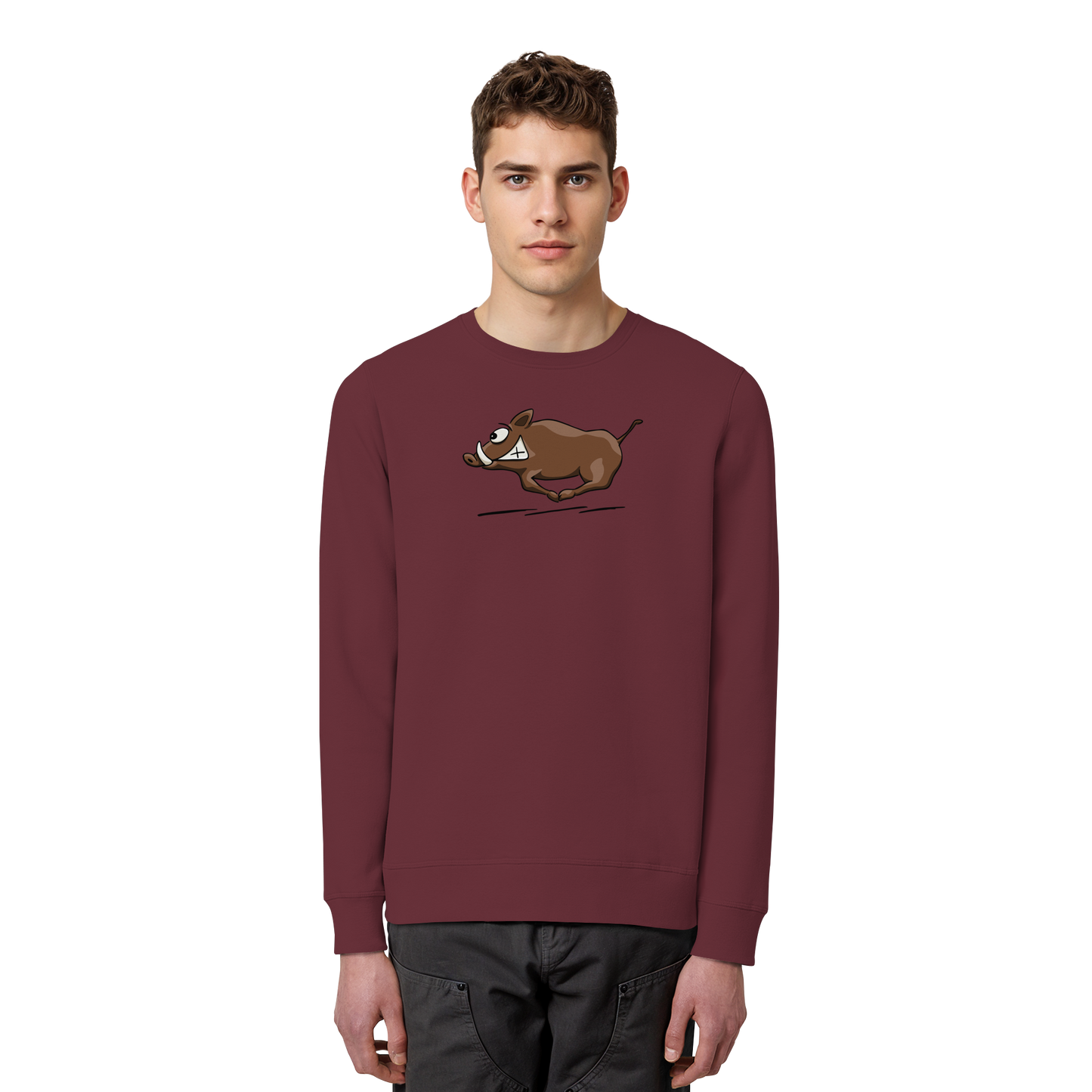 sauwildes Wildschwein | Wildsau  - Organic Basic Unisex Sweatshirt