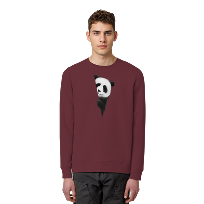 Panda Bär Illustration - Organic Basic Unisex Sweatshirt