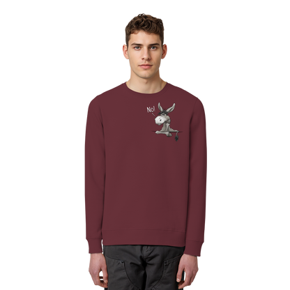 Nö! Störrischer Esel - Organic Basic Unisex Sweatshirt