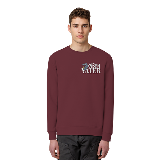 Rabenvater Krähenpapa - Organic Basic Unisex Sweatshirt