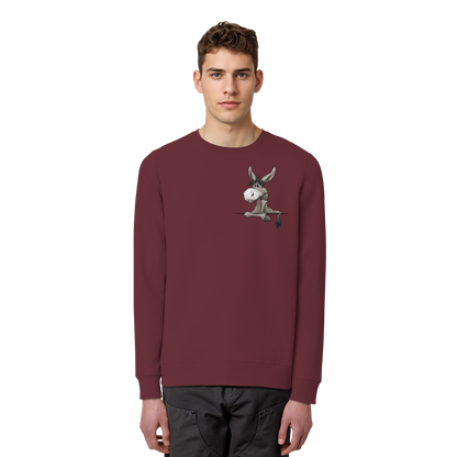 Lustiger lässiger Esel - Organic Basic Unisex Sweatshirt
