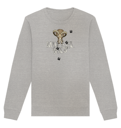 Muffel Wild Mufflon - Organic Basic Unisex Sweatshirt