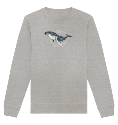 Whale, Hello There | Buckelwal - Organic Basic Unisex Sweatshirt