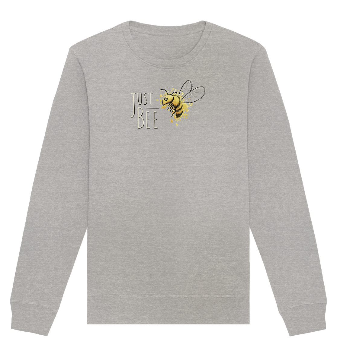Just Bee, kleine Honig-Biene - Organic Basic Unisex Sweatshirt