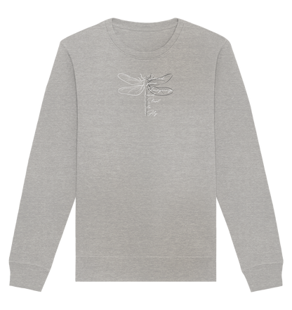 Breite die Flügel aus und flieg los | Libelle - Organic Basic Unisex Sweatshirt