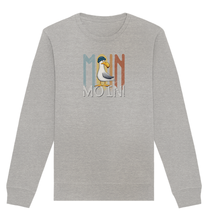 Moin Moin norddeutsche Möwe - Organic Basic Unisex Sweatshirt